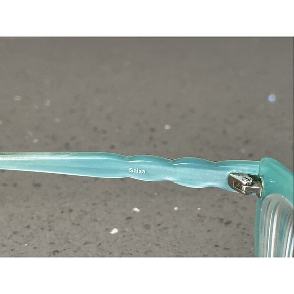 Salsa SA 3011 BR/BL Eyeglasses Frames ONLY Brown cat eye round 54-14-140 - Picture 9 of 13